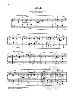 Ballade op. 24 von Edvard Grieg 