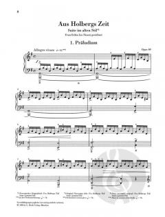 Aus Holbergs Zeit op. 40 von Edvard Grieg 