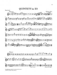 Quintett Es-Dur Hob. XIV:1 (Joseph Haydn) 