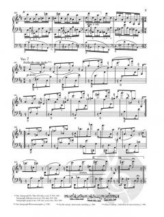 Variationen op. 21, Nr. 1 und 2 von Johannes Brahms 