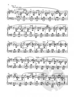 Variationen für Klavier von Johannes Brahms im Alle Noten Shop kaufen