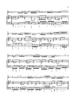3 Sonaten von Johann Sebastian Bach für Violine und Klavier (Cembalo) BWV 1020, 1021,1023 im Alle Noten Shop kaufen