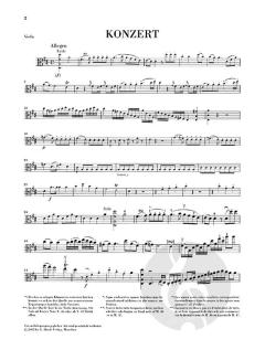 Violakonzert D-dur von Franz Anton Hoffmeister im Alle Noten Shop kaufen