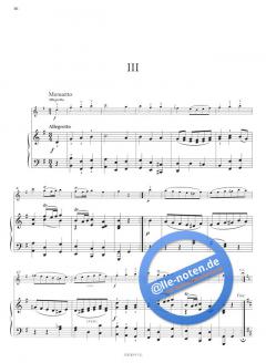 Eine kleine Nachtmusik KV 525 von Wolfgang Amadeus Mozart für Violine und Klavier im Alle Noten Shop kaufen