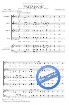 Water Night (Eric Whitacre) 