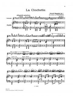 La Clochette op. 7 von Niccolò Paganini 