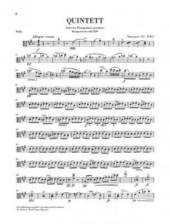 Klavierquintett A-dur op. post. 114 D 667 (Franz Schubert) 