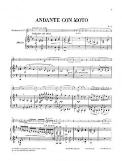 Frühe Charakterstücke von Ferruccio Busoni für Klarinette und Klavier (Erstausgabe) im Alle Noten Shop kaufen