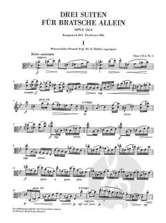3 Suiten für Viola solo op. 131 d von Max Reger im Alle Noten Shop kaufen