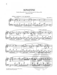 Sonatinen op. 89 von Max Reger 