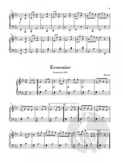 Ecossaisen WoO 83 und WoO 86 von Ludwig van Beethoven 