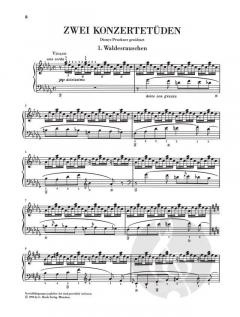 2 Konzertetüden von Franz Liszt 