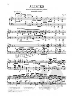 Allegro h-moll op. 8 von Robert Schumann 