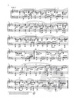 Variationen über ein eigenes Thema in Es von Robert Schumann 