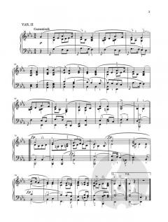 Variationen über ein eigenes Thema in Es von Robert Schumann 
