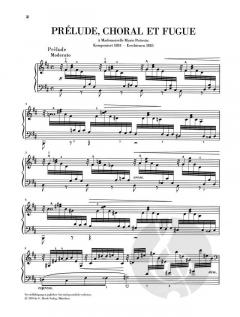 Prélude, Choral et Fugue von Cesar Franck 