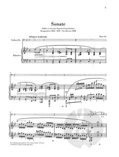 Sonate für Violoncello und Klavier g-moll op. 65 von Frédéric Chopin im Alle Noten Shop kaufen