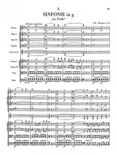 Pariser Sinfonien 1. Folge, Hob. I:87, 85, 83 von Joseph Haydn 