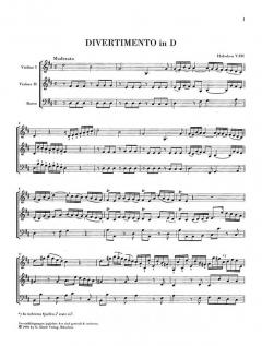 Streichtrios 2. Folge von Joseph Haydn im Alle Noten Shop kaufen (Partitur) - HN5285