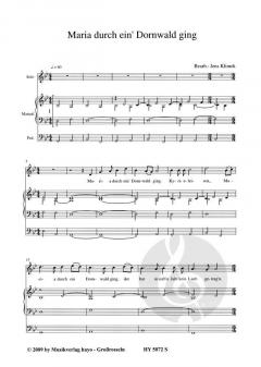 Maria durch ein' Dornwald ging von Jens Klimek 