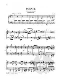 Klaviersonate e-moll op. 7 von Edvard Grieg im Alle Noten Shop kaufen