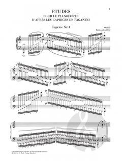 Paganini-Etüden op. 3 und op. 10 von Robert Schumann 