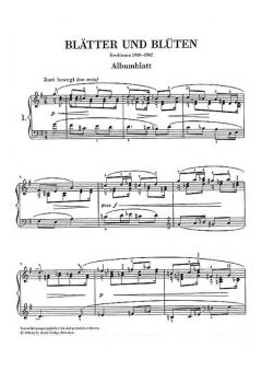 Blätter und Blüten von Max Reger 