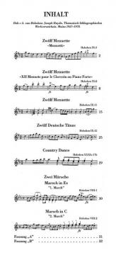 Tänze und Märsche für Klavier von Joseph Haydn im Alle Noten Shop kaufen