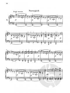 Lyrische Stücke op. 12 Heft 1 von Edvard Grieg 