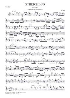 Streichduos von Wolfgang Amadeus Mozart im Alle Noten Shop kaufen