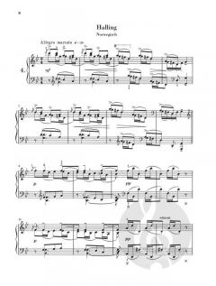 Lyrische Stücke op. 38 Heft 2 von Edvard Grieg 