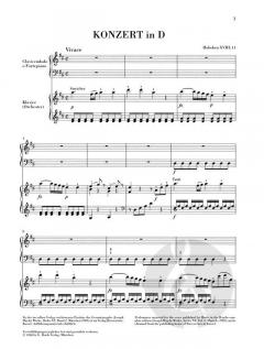 Konzert D-Dur Hob. XVIII:11 von Joseph Haydn für Klavier (Cembalo) und Orchester im Alle Noten Shop kaufen