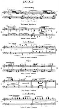 Lyrische Stücke op. 43 Heft 3 von Edvard Grieg 