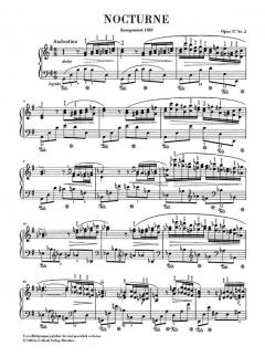 Nocturne G-Dur op. 37/2 von Frédéric Chopin 