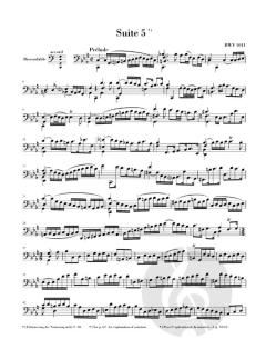 6 Suiten für Violoncello solo von Johann Sebastian Bach im Alle Noten Shop kaufen - HN666