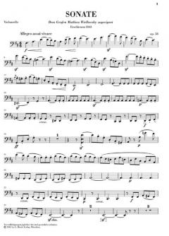 Sonate für Klavier und Violoncello D-dur op. 58 von Felix Mendelssohn Bartholdy im Alle Noten Shop kaufen