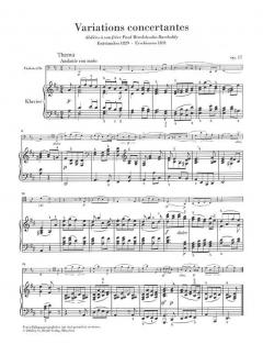 Variationen op. 17 und andere Stücke von Felix Mendelssohn Bartholdy für Klavier und Violoncello im Alle Noten Shop kaufen