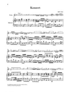 Konzert in a-Moll BWV 1041 von Johann Sebastian Bach für Violine und Orchester im Alle Noten Shop kaufen - HN671