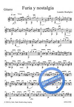 Furia y nostalgia von Leandro Bonfiglio 