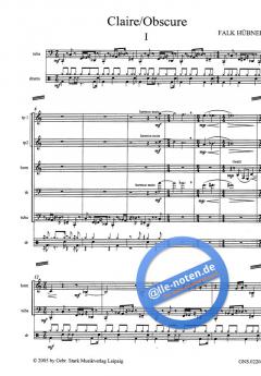 Claire / Obscure (Falk Hübner) 