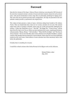 Singer's Musical Theatre Anthology Duets Vol. 3 von Richard Walters 