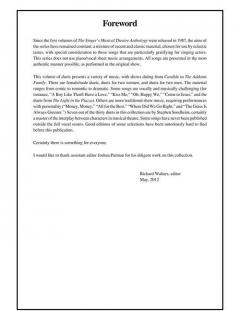 Singer's Musical Theatre Anthology Duets Vol. 3 von Richard Walters 