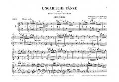 Ungarische Tänze 1-21 von Johannes Brahms 