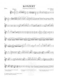 Violinkonzert Nr. 3 G-Dur KV 216 von Wolfgang Amadeus Mozart im Alle Noten Shop kaufen - HN688