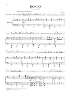 Rondo g-Moll op. 94 von Antonín Dvorák 