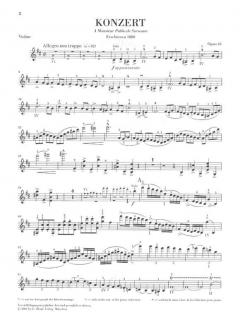 Konzert für Violine und Orchester Nr. 3 h-moll op. 61 von Camille Saint-Saëns im Alle Noten Shop kaufen