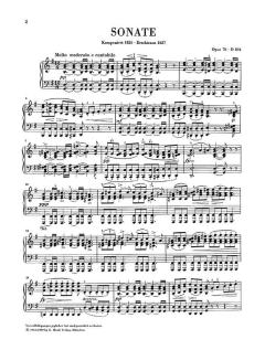 Klaviersonate G-Dur op. 78 D 894 von Franz Schubert im Alle Noten Shop kaufen