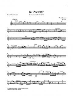 Klarinettenkonzert A-Dur KV 622 von Wolfgang Amadeus Mozart 