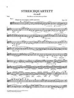 Streichquartett cis-moll op. 131 von Ludwig van Beethoven im Alle Noten Shop kaufen (Stimmensatz)