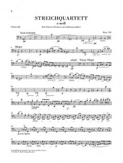Streichquartett a-moll op. 132 von Ludwig van Beethoven im Alle Noten Shop kaufen (Stimmensatz)